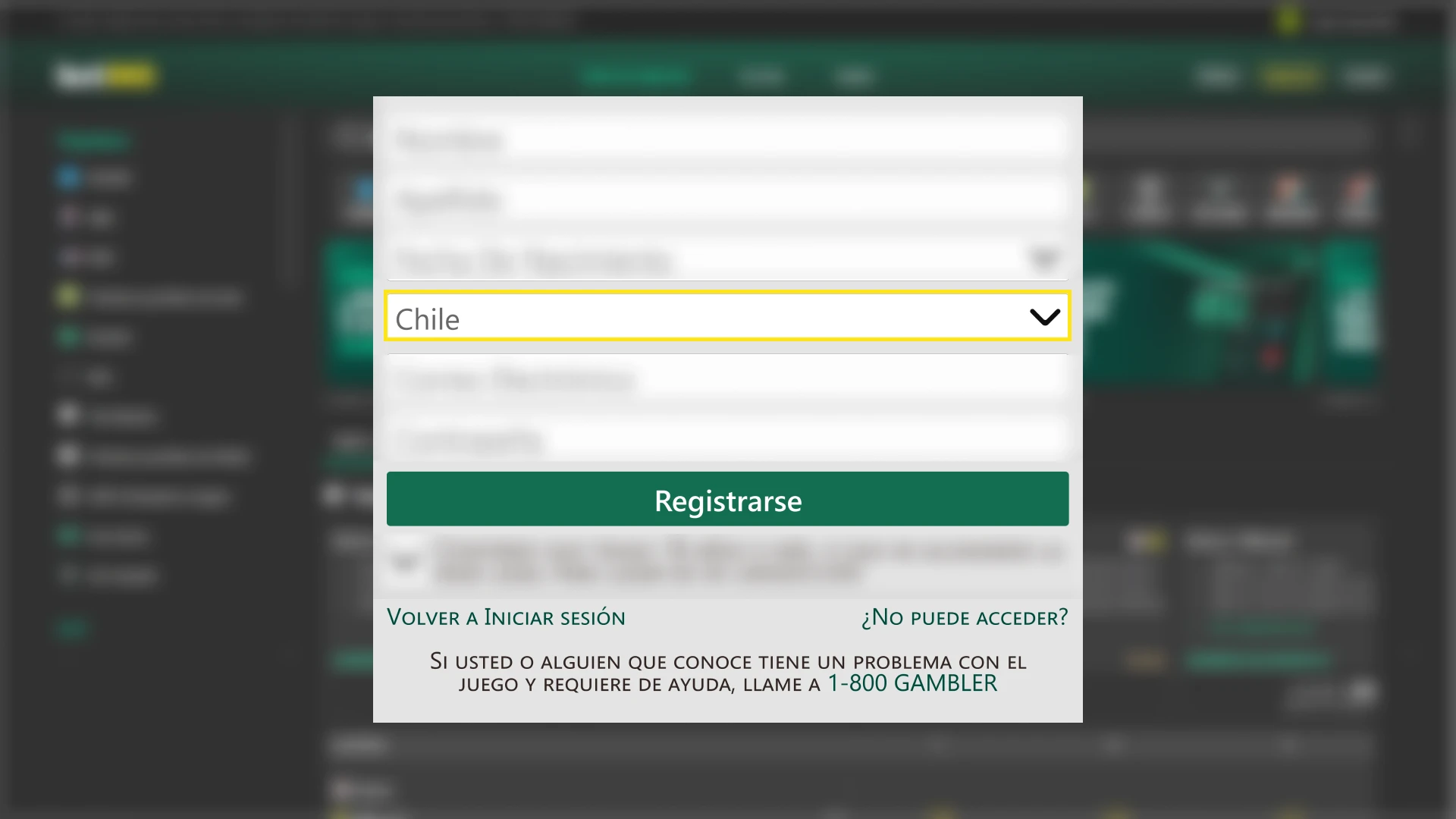 Añade tu domicilio y teléfono para facilitar el proceso de Bet365 Verificación de identidad.